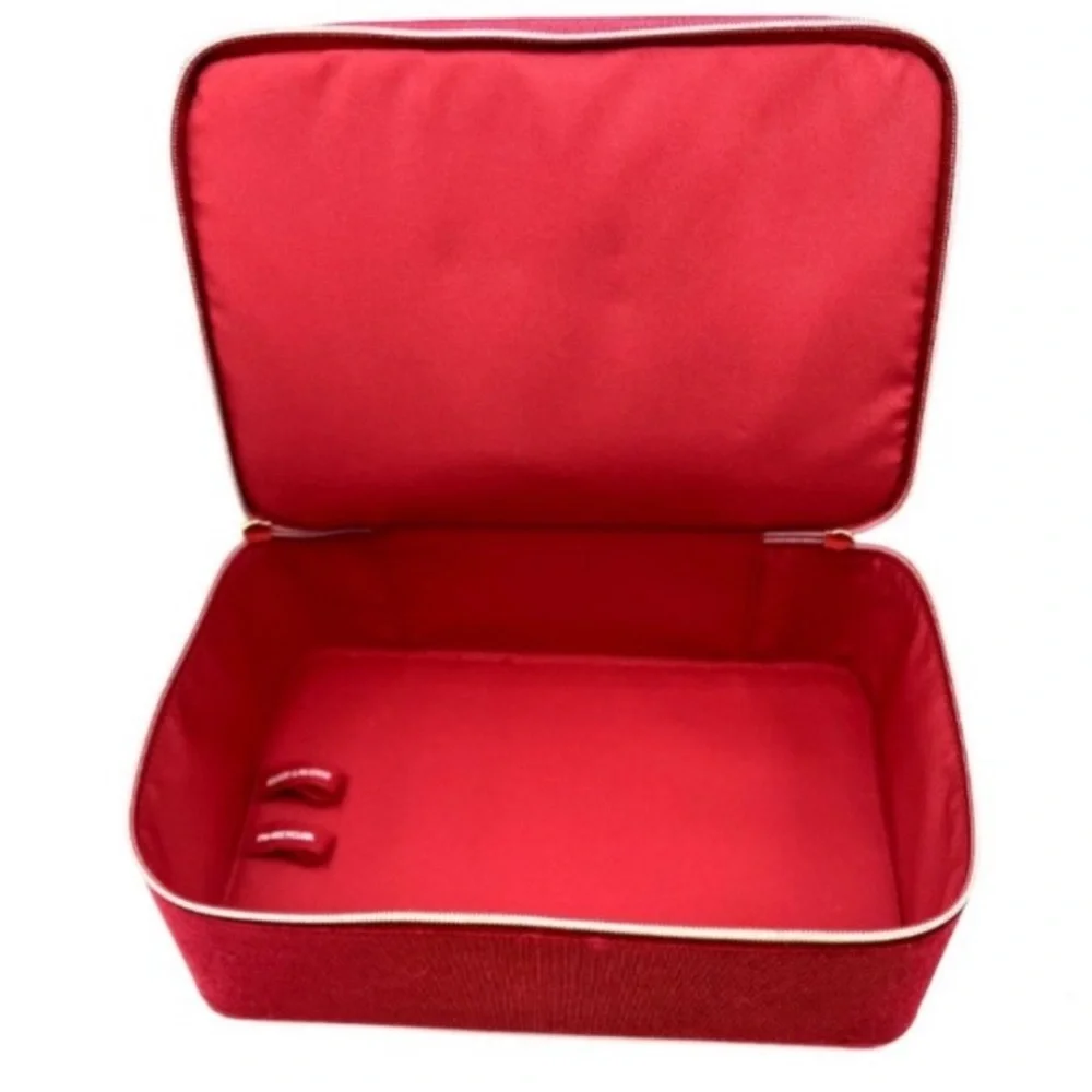 ESTEE LAUDER LIMITED EDITION RED VELVET COSMETIC KEEPSAKE CASE NWT